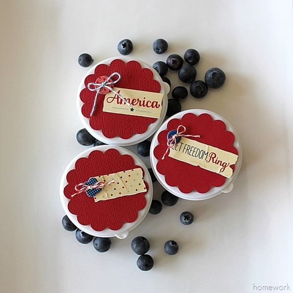 Easy Patriotic Berry Cups