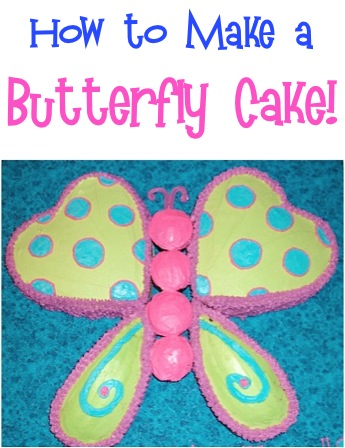 How to Make a Butterfly Cake