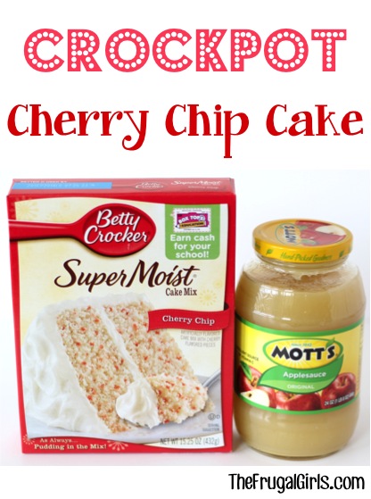 Crockpot Cherry Chip Cake Recipe