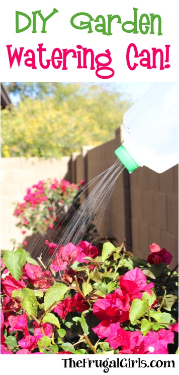 DIY Garden Watering Can from TheFrugalGirls.com