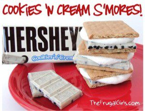 Cookies N Cream SMores Recipe