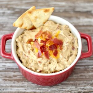 Crockpot Bacon Cheesy Onion Dip Recipe