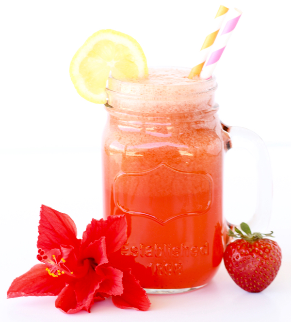Strawberry Lemonade Punch Recipe from TheFrugalGirls.com