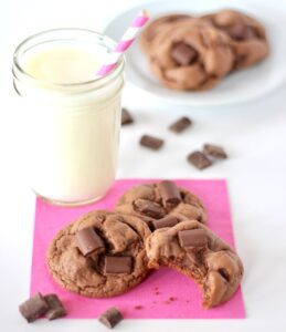 Loaded Chocolate Chunk Cake Mix Cookies Recipe