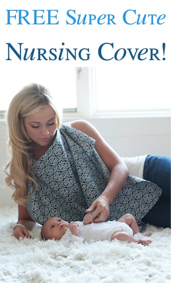Free Super Cute Nursing Cover at TheFrugalGirls.com