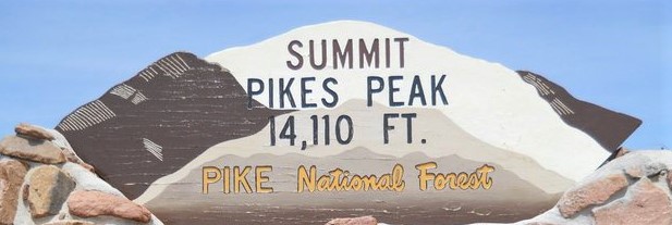Pikes Peak Summit Colorado Springs