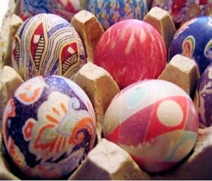 Silk Tie Easter Eggs Tutorial Easy
