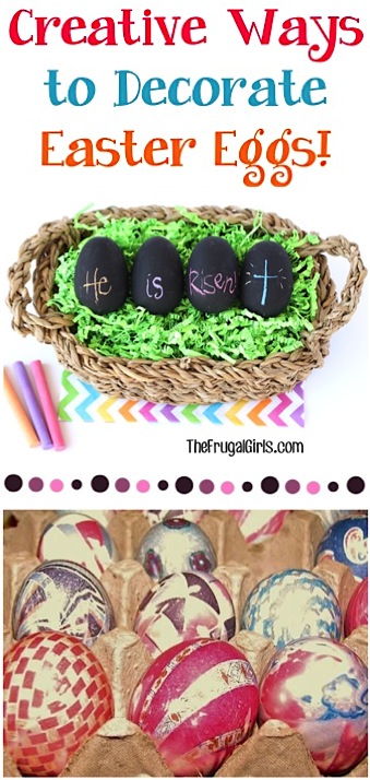 Unique Ways to Decorate your Easter Eggs