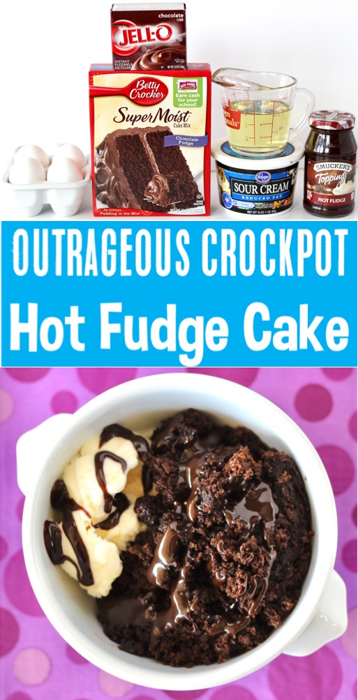 Chocolate Cake Recipe Easy Crockpot Hot Fudge Lava Cake