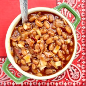 Crockpot BBQ Baked Beans Recipe