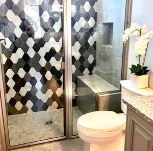 How to Prevent Water Spots on Shower Doors! {2 Clever Tips}