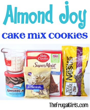 Almond Joy Cake Mix Cookie Recipe at TheFrugalGirls.com