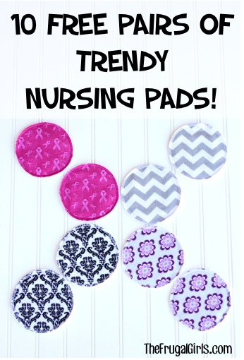 Free Trendy Nursing Pads at TheFrugalGirls.com