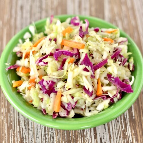 Sweet and Sour Coleslaw Recipe