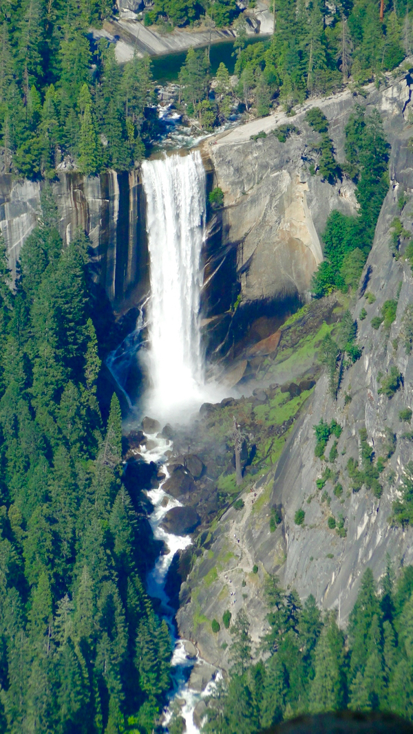Yosemite Vernal Falls from TheFrugalGirls.com