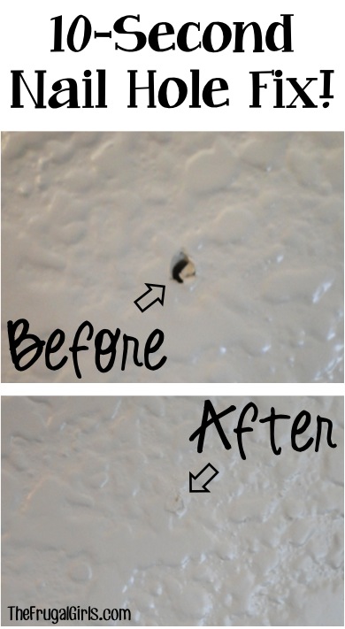 DIY Nail Hole Filler