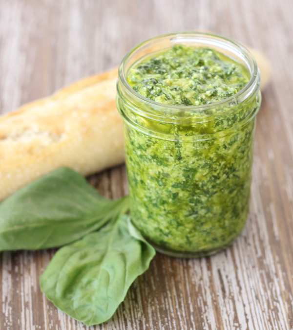 Easy Basil Pesto Recipe! {Just 5 Ingredients} The Frugal Girls