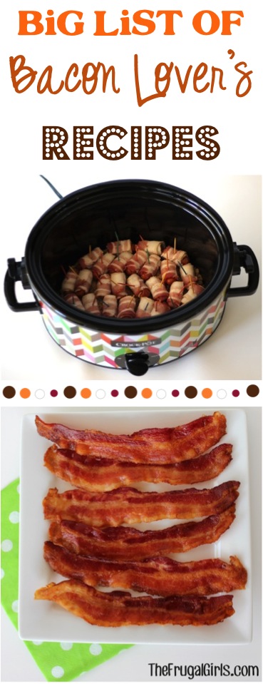 Easy Bacon Recipes from TheFrugalGirls.com
