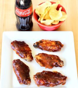 Crockpot BBQ Ranch Chicken Wings Recipe