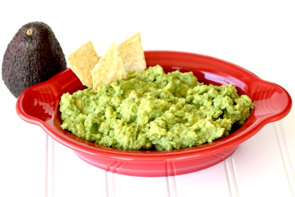 3-Ingredient Basic Guacamole Recipe 