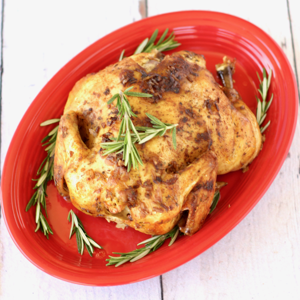 Crockpot Ranch Onion Whole Chicken Recipe