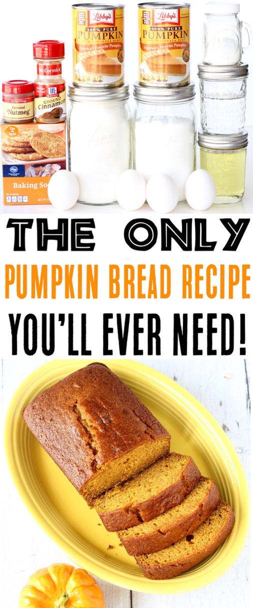 Pumpkin Bread Recipe | Easy Moist Better Than Starbucks Fall Pumpkin Loaf