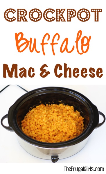 Crockpot Buffalo Mac and Cheese Recipe from TheFrugalGirls.com