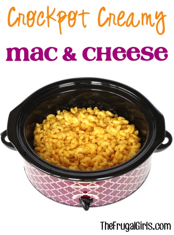 Crockpot Macaroni and Cheese Recipe from TheFrugalGirls.com