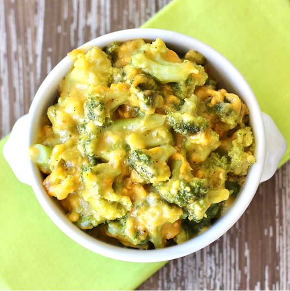 Baked Cheesy Broccoli Recipe