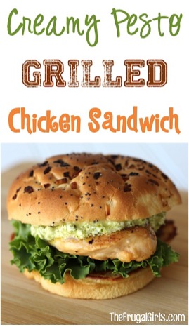 Honey Mustard Grilled Chicken Sandwich! - The Frugal Girls