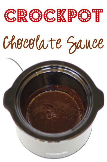 Crockpot Chocolate Sauce Recipe at TheFrugalGirls.com