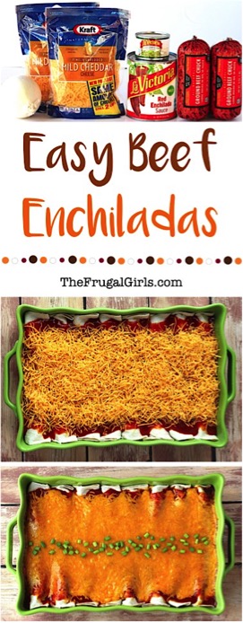 Easy Beef Enchiladas Recipe
