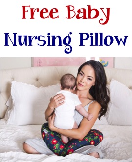 Free Baby Nursing Pillow at TheFrugalGirls.com