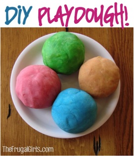 How to Make Green Playdough
