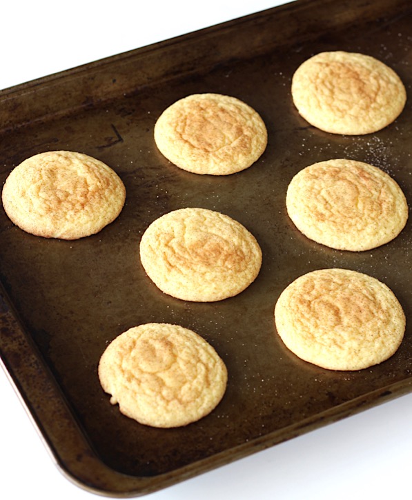 Yellow Cake Mix Snickerdoodle Cookies Recipe Easy