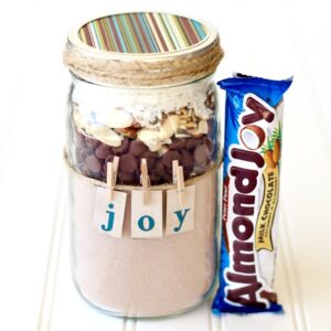 Almond Joy Cookie Mix in a Jar