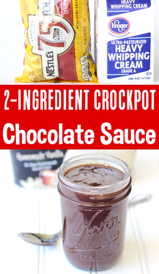 Crockpot Recipes Easy Crock Pot Chocolate Sauce