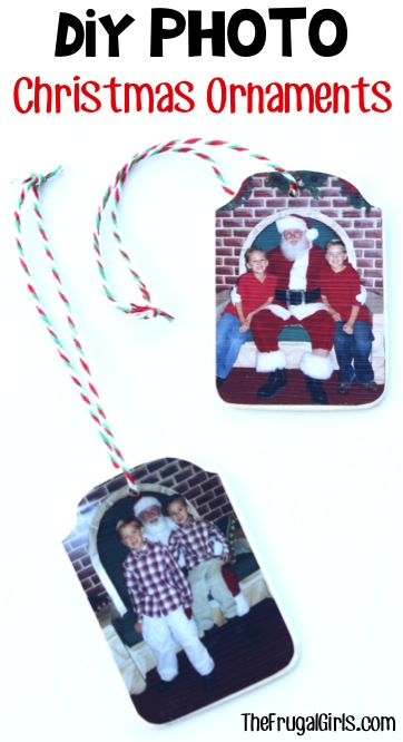 Photo Christmas Ornaments from TheFrugalGirls.com