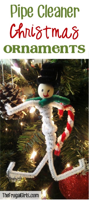 Pipe Cleaner Ornaments from TheFrugalGirls.com