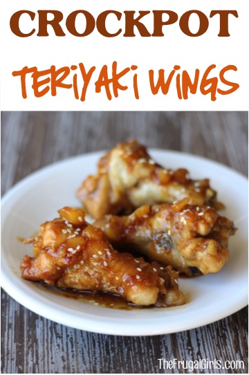 Crockpot Teriyaki Pineapple Chicken Wings Recipe! {3 Ingredients} from TheFrugalGirls.com