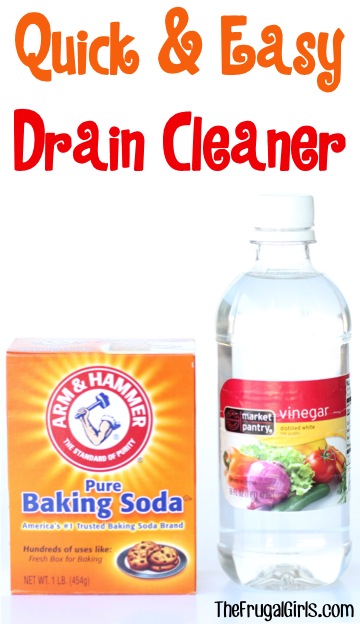 Drain Cleaner Baking Soda Vinegar