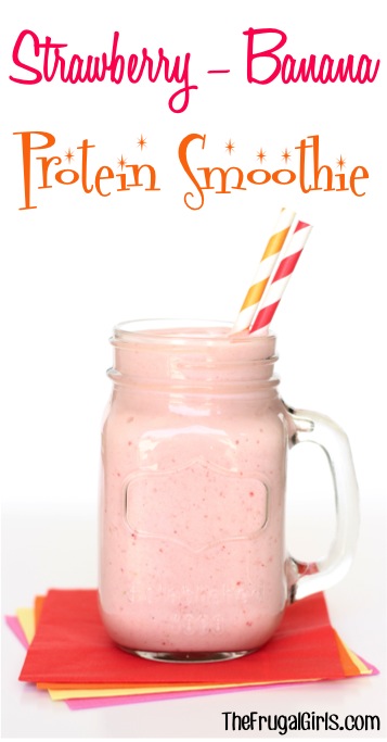 Protein Smoothie Recipe from TheFrugalGirls.com