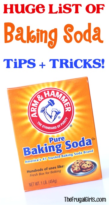 Ways to Use Baking Soda - Tips and Tricks from TheFrugalGirls.com