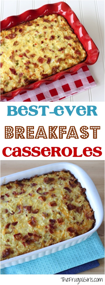 Best Breakfast Casserole Recipes from TheFrugalGirls.com