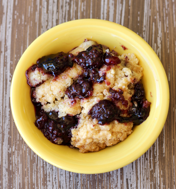 Crockpot Blackberry Dump Cake Recipe 3 Ingredients The Frugal Girls 5765