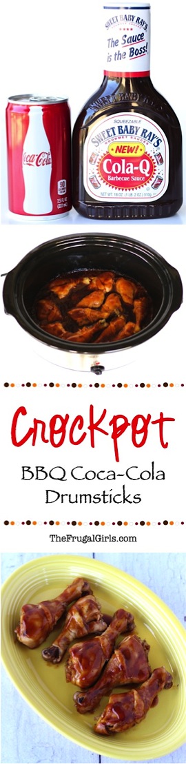 Crockpot BBQ Coca-Cola Chicken Drumsticks Recipe