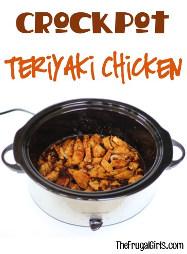 Crockpot Teriyaki Chicken Recipe - from TheFrugalGirls.com