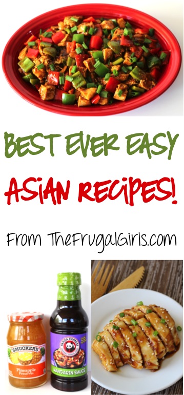 Easy Asian Recipes from TheFrugalGirls.com