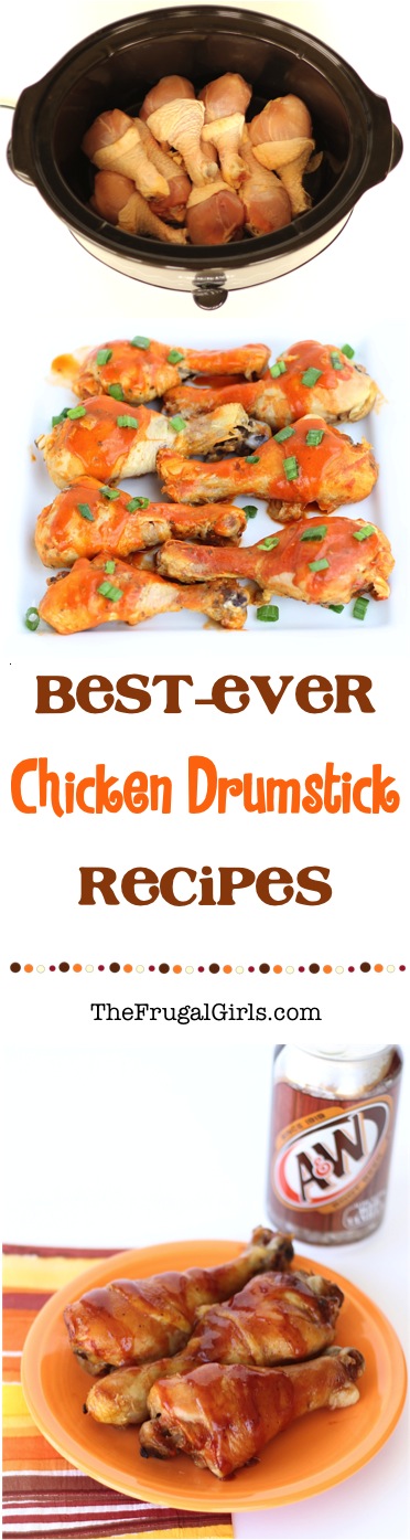 Best Ever Chicken Drumstick Recipes from TheFrugalGirls.com