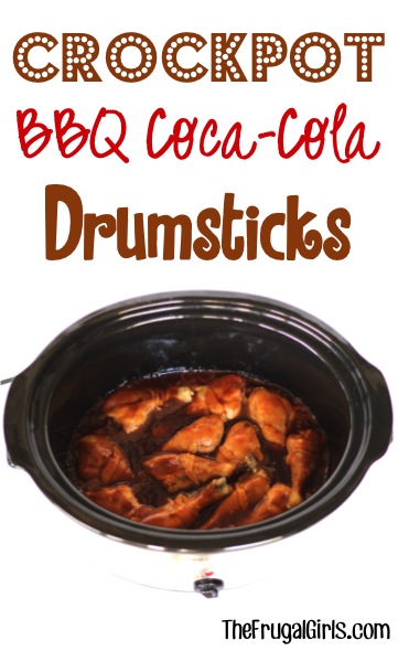Crockpot Barbecue Coke Chicken Drumsticks Recipe from TheFrugalGirls.com